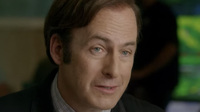Saul Goodman smirking