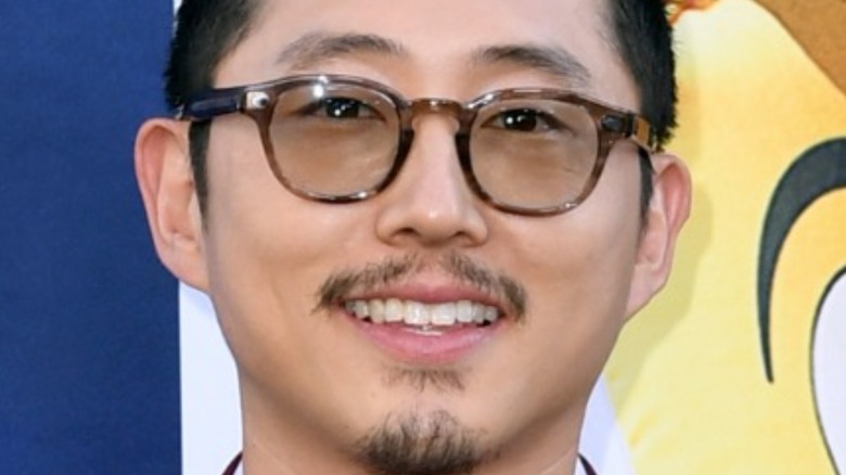 Steven Yeun smiling