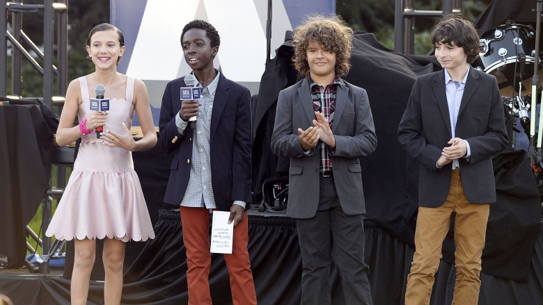 Stranger Things' kids love their newfound fame