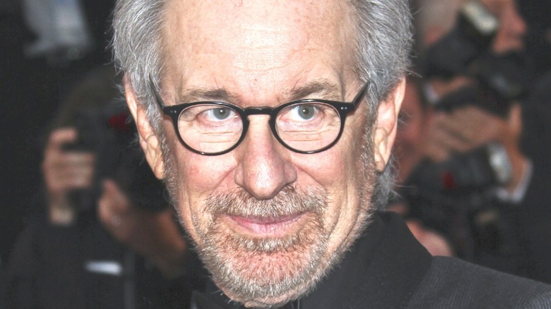 Steven Spielberg smiling
