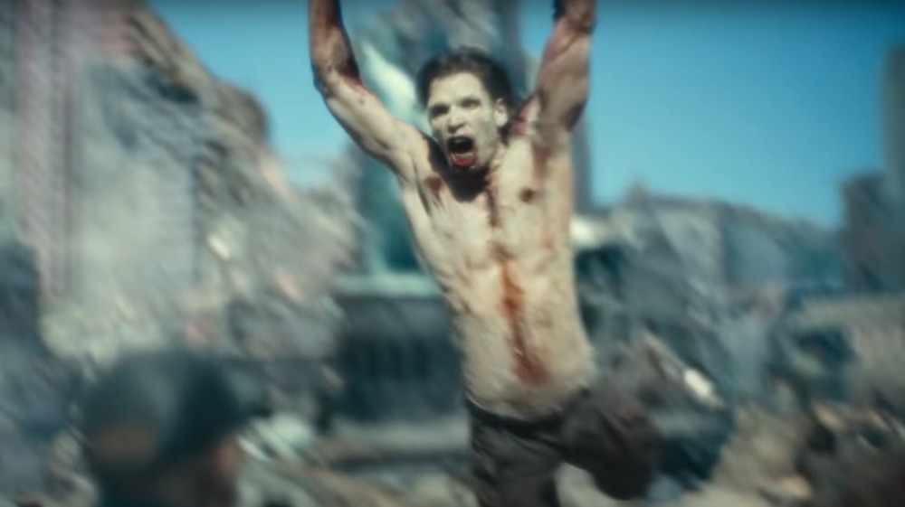 Jumping zombie
