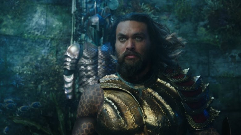 Jason Momoa in Aquaman.