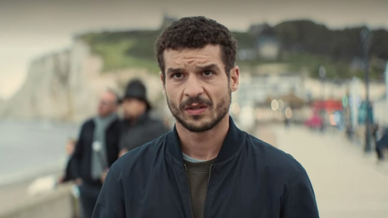 Yussef looking determined