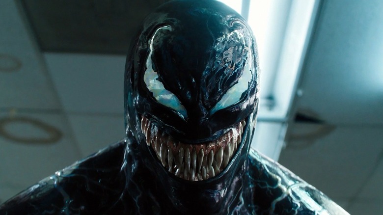 Venom smiling