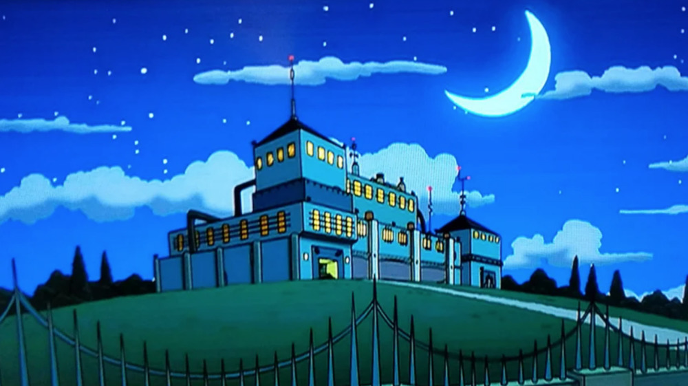 The moon on Futurama