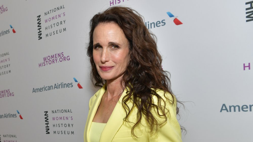 Actress and model Andie MacDowell