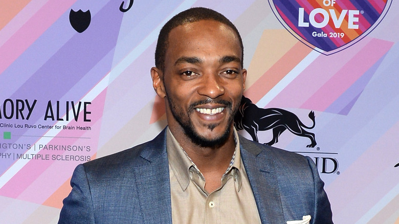 Anthony Mackie a un evento