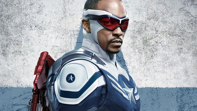 Anthony Mackie come Capitan America