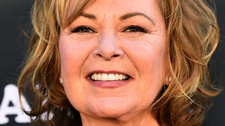 Roseanne Barr smiling 