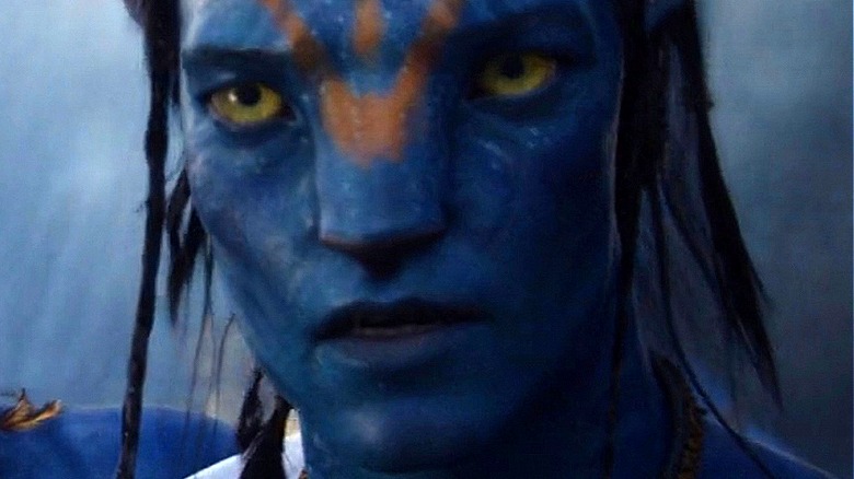 Jake Sully as a Na'vi in Avatar