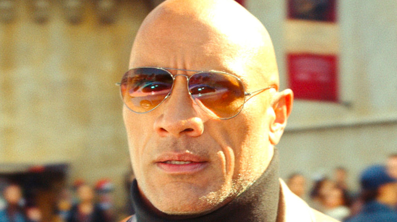 Dwayne Johnson in Red Notice