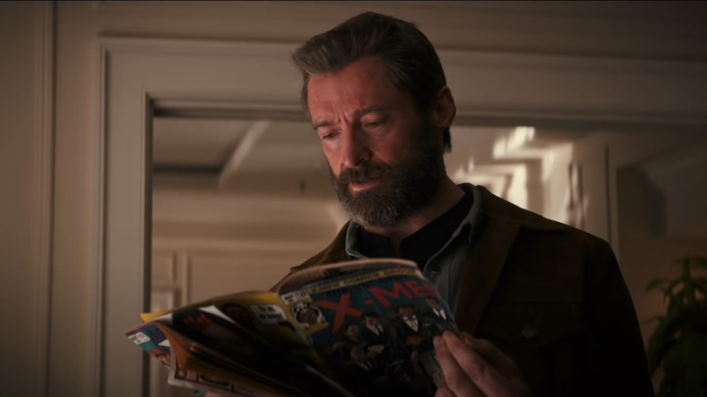Hugh Jackman reading X-Men