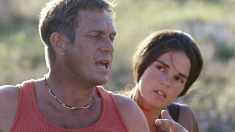 Ali MacGraw with Steve McQueen