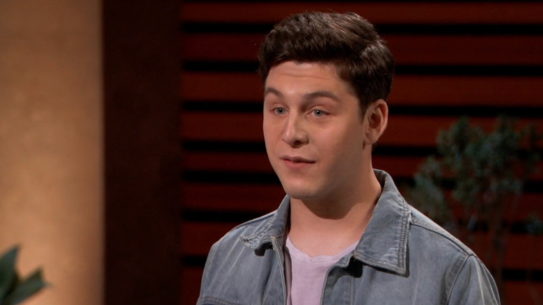 Max talking on Shark Tank