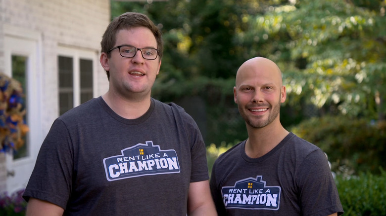 Mike Doyle and Drew Mitchell talking