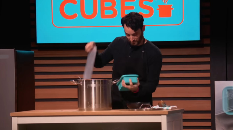 Souper Cubes Shark Tank demonstration
