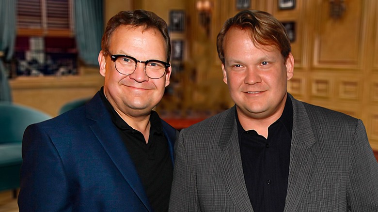 Young and middle-aged Andy Richter