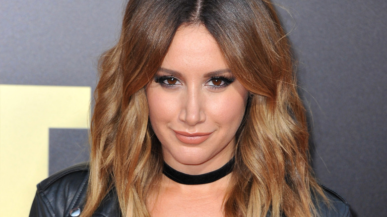 Ashley Tisdale at a premiere