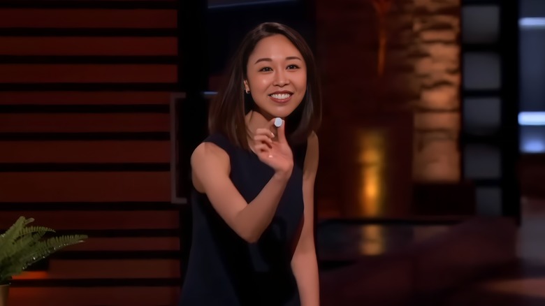 Sarah Paiji Yoo holds a capsule