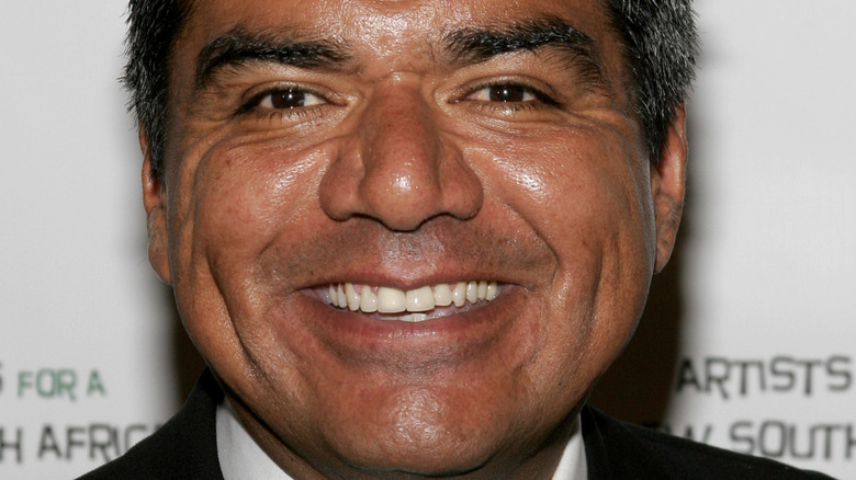 George Lopez smiling