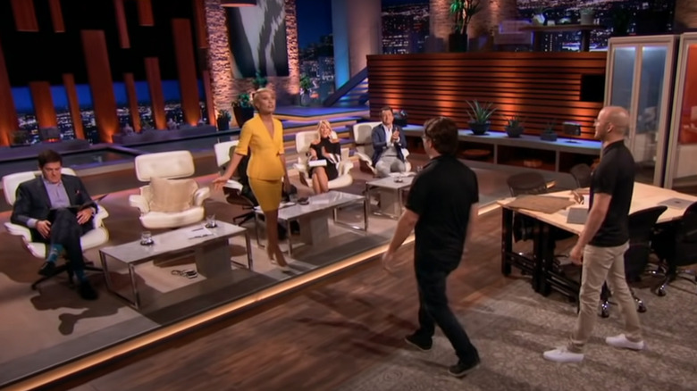 Cubicall accepts Barbara's deal on Shark Tank