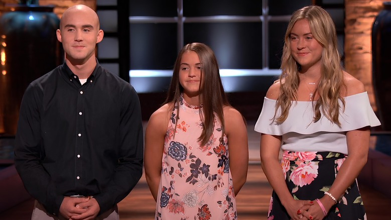 Kaley, Christian, and Keira Young smiling