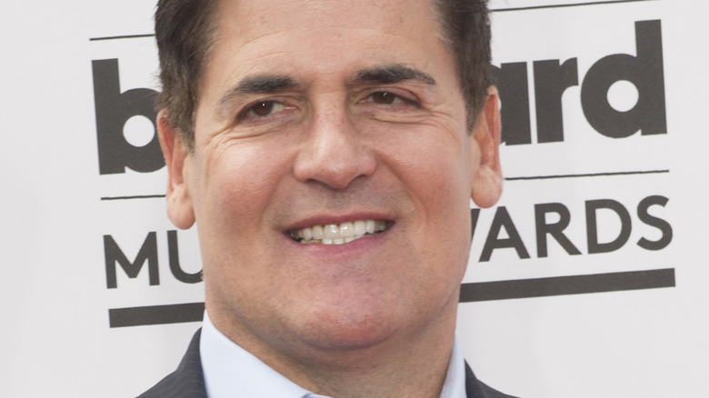 Mark Cuban looking happy