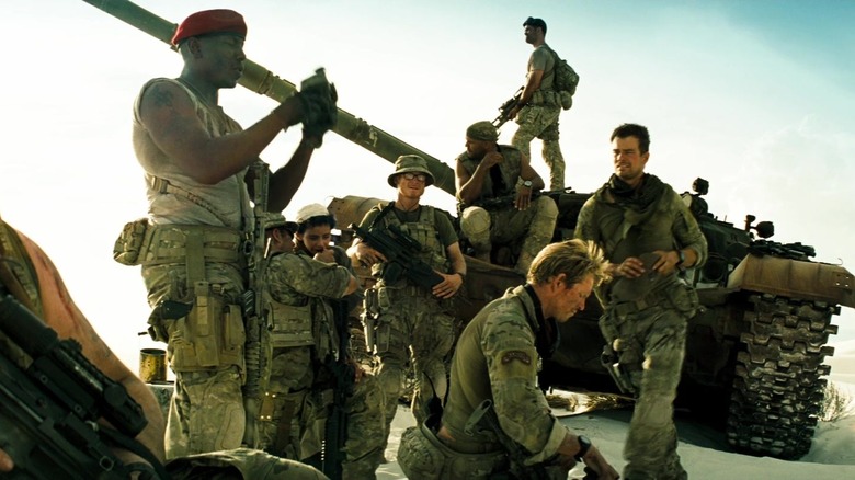 Transformers soldiers together