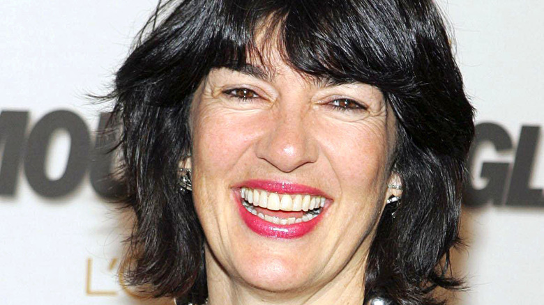 Christiane Amanpour smiles at an event 