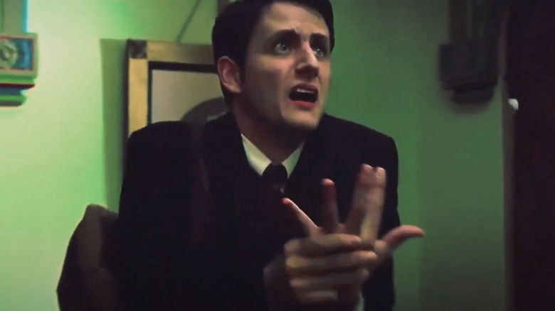 Zach Woods scared