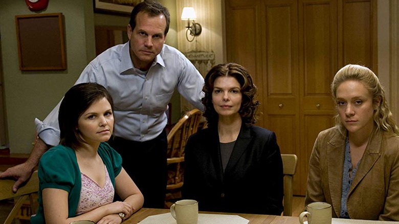 Jeanne Tripplehorn with the cast of Big Love