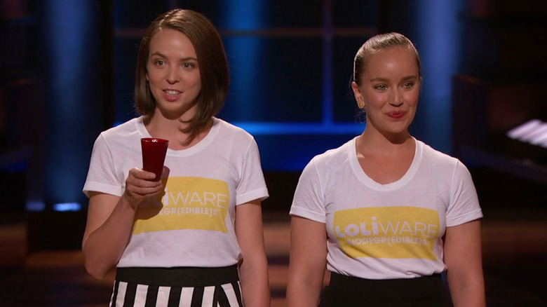 Leigh Ann Tucker and Chelsea Briganti on Shark Tank