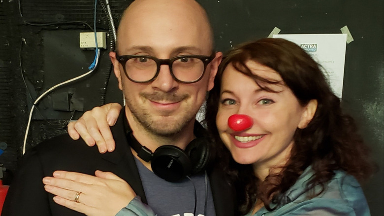 Alyson Court and Steve Burns