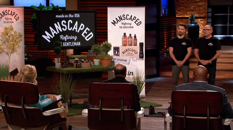 Josh and Steve King presenting Manscaped