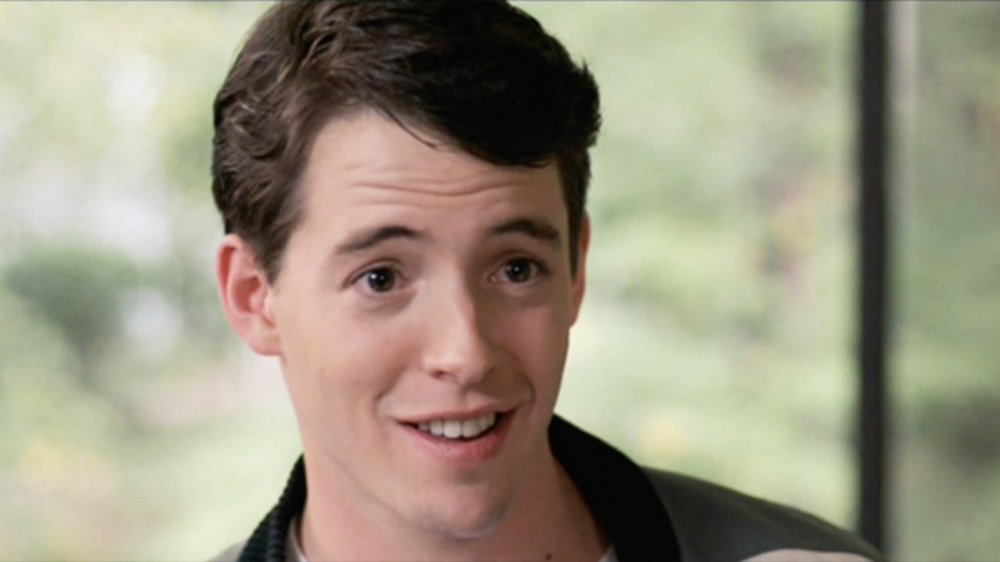 Matthew Broderick as Ferris Bueller in Ferris Bueller's Day Off