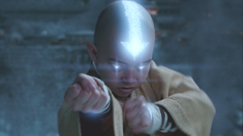 Noah Ringer as Avatar Aang in The Last Airbender