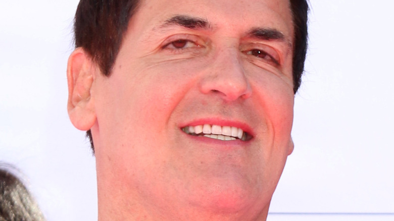 Mark Cuban relaxed expression