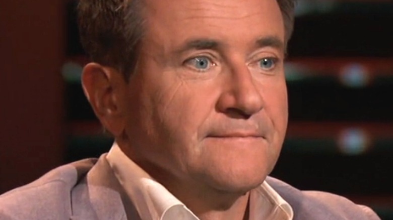 Robert Herjavec contemplating