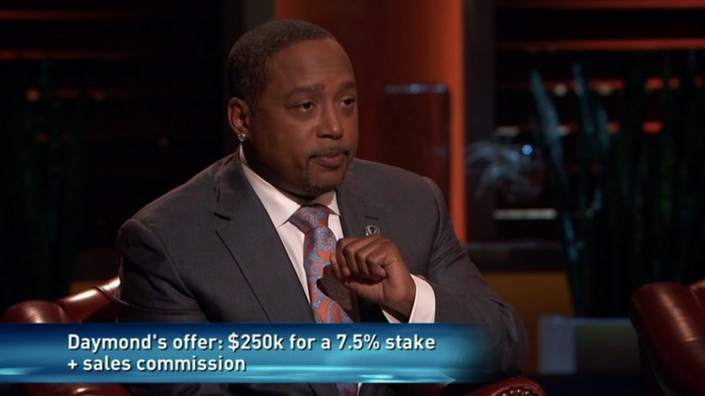 Daymond John making an offer