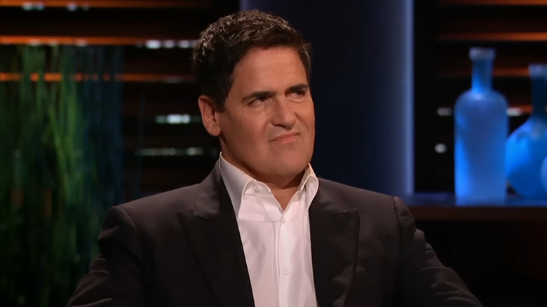 Mark Cuban scowls 