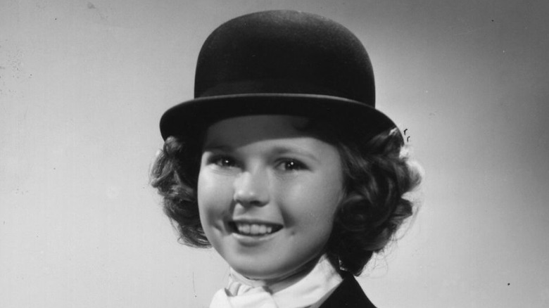 Shirley Temple smiling