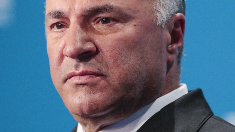 Kevin O' Leary staring