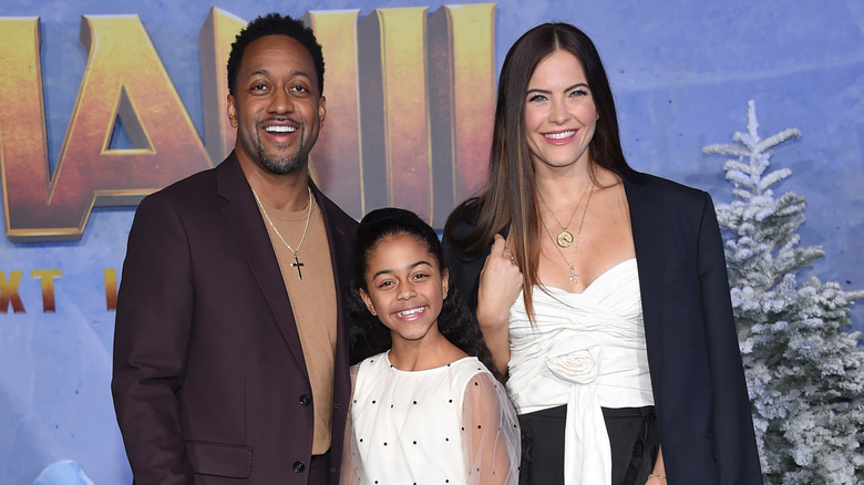 Jaleel White and his daughter