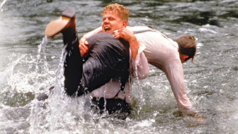 A River Runs Through It Michael Cudlitz carries buddy