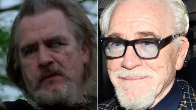 Argyle Wallace gazes & Brian Cox smiles