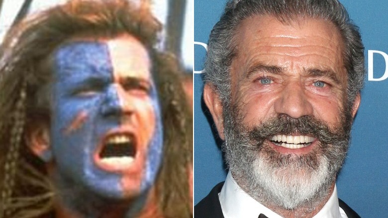 William Wallace cries & Mel Gibson smiles