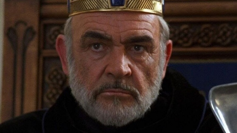 Sean Connery with crown