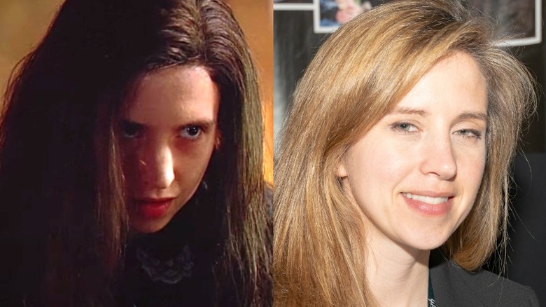 Emily Perkins grinning