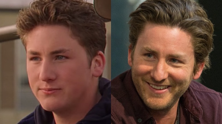 Jesse Moss smirking