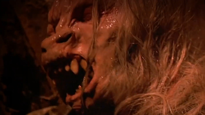 Werewolf snarling
